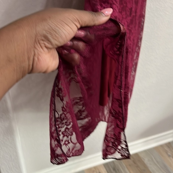 Formal Western Wear Burgundy Jacket and Dress Size Large - Picture 17 of 17